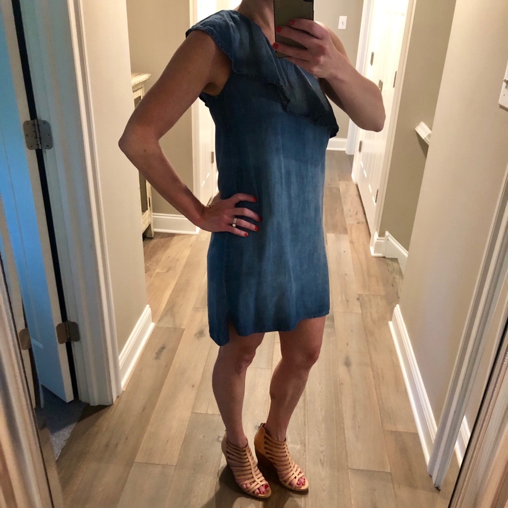 Cloth and Stone - Anthropologie chambray dress